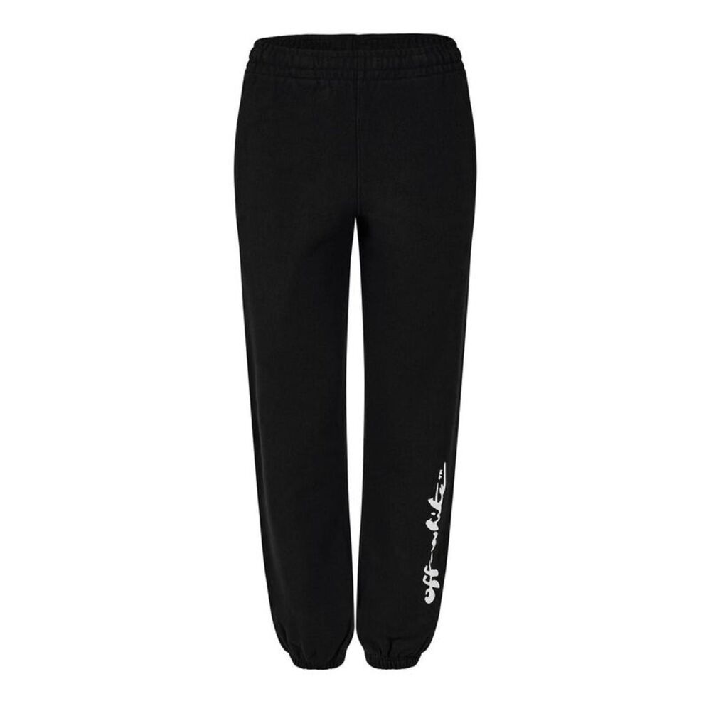 Off White Womens/Ladies Painter Logo Sweatpants / Black/White